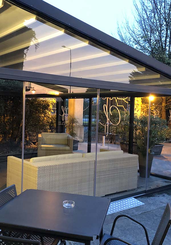 Coperture per esterno in alluminio