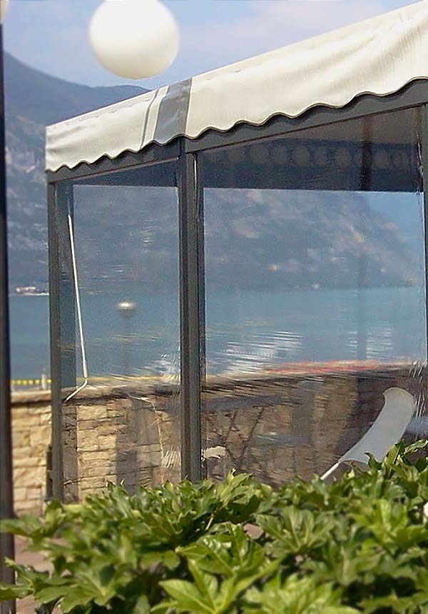 Tende trasparenti per pergole